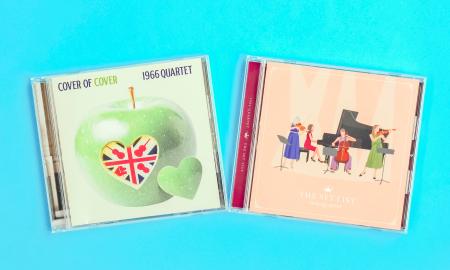 同時リリースしたアルバム「COVER OF COVER」(左)と「THE SET LIST」