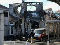 北海道で住宅全焼３人死亡