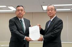 柏崎原発再稼働への同意を伝達