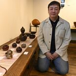 「油滴天目」漆芸で表現　日光で宮原さんが個展　新しい表現の150点