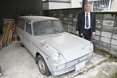 1968年式のパブリカ・バン復元へ　栃木トヨタが創立80周年記念で事業　亡き父の愛車が再び