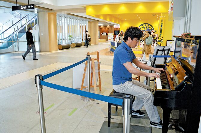 設置から４カ月、約3000人が利用している