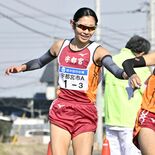 【栃木県郡市町対抗駅伝】3区区間賞の山田未唯(宇都宮A) 憧れの舞台で…