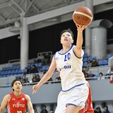 白鴎大、２年連続の８強ならず　富士通に55－74　バスケ皇后杯２次ラウンド