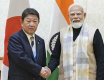 威圧的措置懸念 日印外相が共有