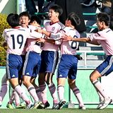 佐野日大が初戦突破　終了間際に決勝点　奈良育英に１ー０　全国高校サッカー