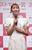 　音楽部門でベストマザー賞を受賞したＤｒｅａｍ　Ａｍｉさん＝５月８日、東京都中央区