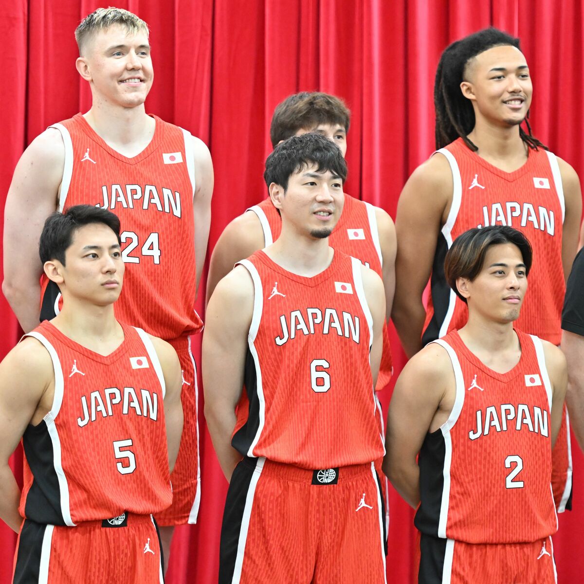 比江島「経験値生かす」と決意 パリオリンピック、バスケ代表が会見 27