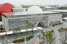 万博のオランダ館、オフィス棟に