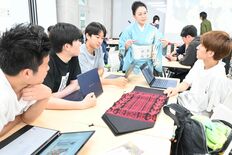パレスチナの伝統刺しゅうを着物帯に　プロジェクト代表・山本さんが宇都宮…