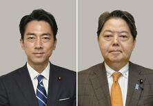 小泉防衛相、林総務相起用案浮上