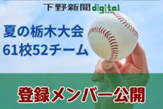 全国高校野球選手権栃木大会　出場61校52チームの登録メンバー全951…
