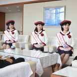 とちぎフレッシュメイト３人が知事表敬　動画配信やイベントで県産農産物を…