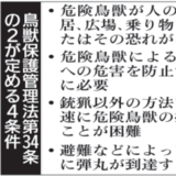 佐野市がクマ緊急銃猟マニュアル作成　栃木県内初、体制や役割規定　出没多発受け
