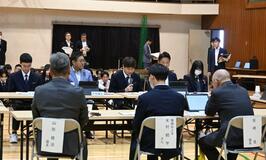 真岡工業高生と意見交換