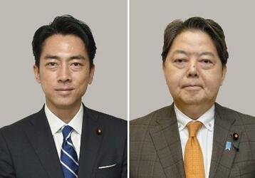 小泉防衛相、林総務相起用案浮上