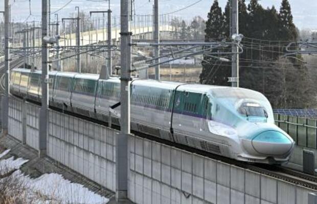北海道新幹線=3月、北海道北斗市