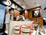 松屋銀座の地下1階に出店した牛丼チェーン松屋の「松屋PREMIUM」=10日午前、東京・銀座