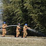 栃木県内乾燥　14件火災相次ぐ　倉庫や小屋、下草など燃える