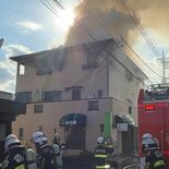 宇都宮の店舗兼住宅で火災