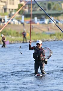 アユ釣り解禁　大田原