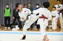 日本空手協会県本部第51回１・２年生大会