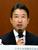 　情報の不正持ち出し事案で記者会見する日本生命保険の赤堀直樹副社長＝１２日午後、東京都千代田区