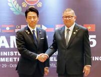 小泉農相、日本産ブドウ輸入要請
