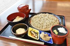 【食べた？】風味豊か、のどごし抜群　そばがきセット　手打ちそば かつら（日光）