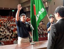 インターハイ結団式