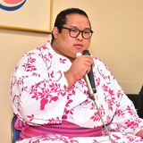 「地元の思い背負い精進」　新十両の生田目、地元さくらを訪問
