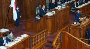 【代表質問】中道、国会軽視けん制