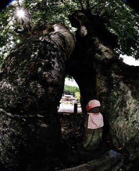 入選「見守り地蔵」角田久（宇都宮）