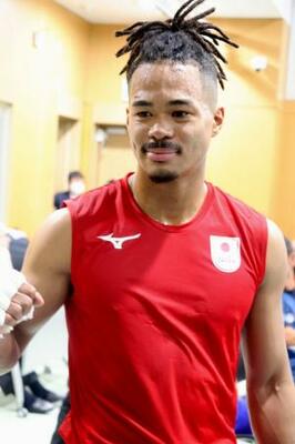 愛知・名古屋アジア大会代表に決まった岡沢セオン=味の素ナショナルトレーニングセンター