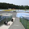 真岡の一万人プール　11、12日に一部先行開業　急ピッチで準備進む　通常オープンは17日