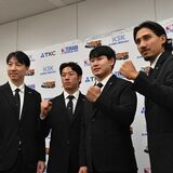 バックスで活躍誓う 京谷ら新入団3選手会見 「優勝」へ新たな挑戦