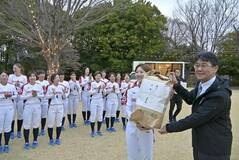 桜ライト 華やか点灯式