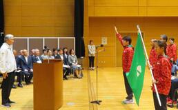 ８競技に５０選手 全力プレー誓う