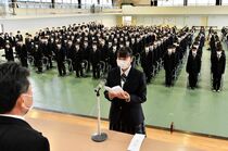 栃木県立学校で入学式