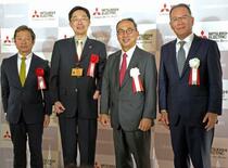 三菱電が半導体新工場竣工、熊本
