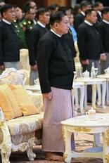 ミャンマー大地震1年で追悼式