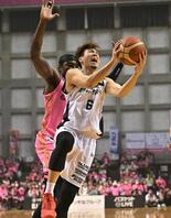 柔軟な攻めで圧巻の連続18得点　ブレックス、秋田突き放し快勝
