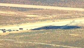 B52爆撃機墜落、8人死亡か