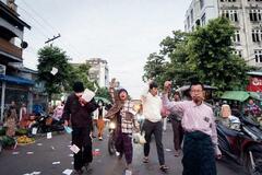 【ミャンマー総選挙】「まやかし」に市民抵抗