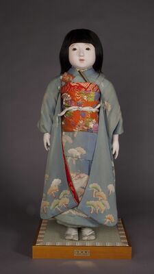 米国ウィスコンシン州に現存する「日光幸子」。「筑波かすみ」と取り違えられたため台座は「茨城縣」となっている(アラン・スコット・ペイト氏提供)