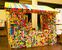 色とりどりの折り紙で町民らが制作した「ＯＲＩＧＡＭＩのいえ」＝上三川町提供