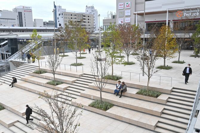 イベント会場の宮みらいライトヒル