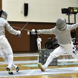 インターハイ栃木県予選フェンシング男女個人　女子エペは菊地（栃木翔南）…