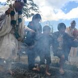 無病息災など祈願　下野・開雲寺で火渡り祭　地域住民もはだしで参加