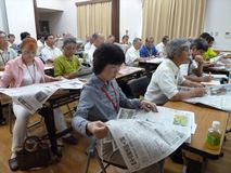 小山市教委生涯学習課／取材の仕方など学ぶ